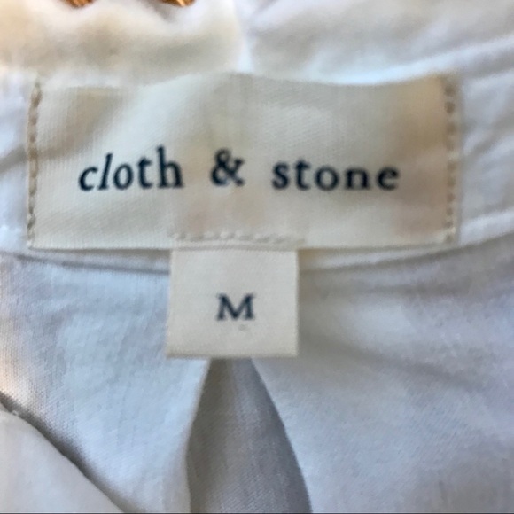 ♦️SOLD♦️ Anthro Cloth & Stone Button Down Shirt - Picture 6 of 6